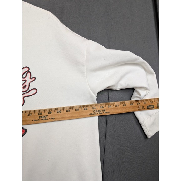 Rolling Stones White Classic Tongue Logo Sweater Size 0X (14W) - Picture 4 of 7